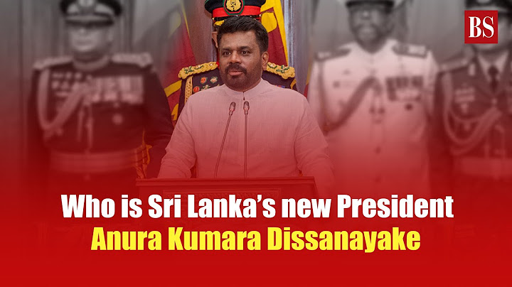 Who is Sri Lanka’s new President Anura Kumara Dissanayake | Sri Lanka Presidential election 2024