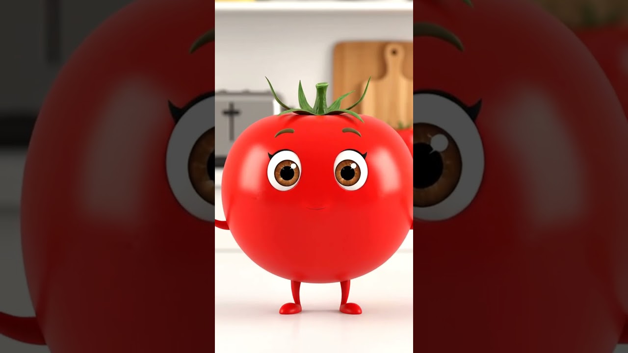 Tomato for Kids | Talking Tomato Teaches Health Benefits for Babies & Toddlers
