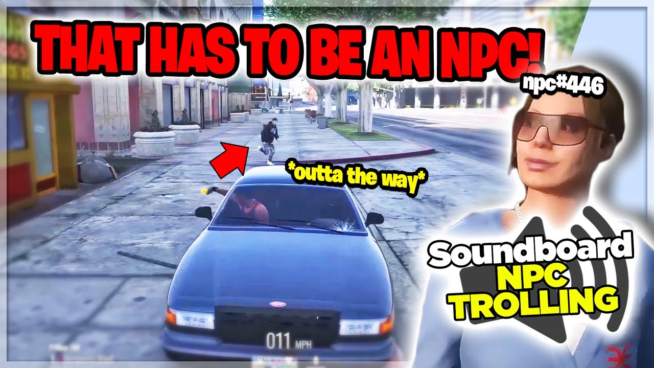 Trolling EVERYONE as a Fake NPC on GTA RP (FUNNIEST COMPILATION 5