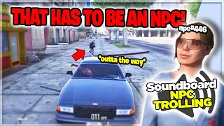 Trolling EVERYONE as a Fake NPC on GTA RP (FUNNIEST COMPILATION 5)