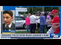 #GABBYPETITO BREAKING: Police Enter Brian Laundrie's Florida Home Before Gabby Petito Prayer Vigil