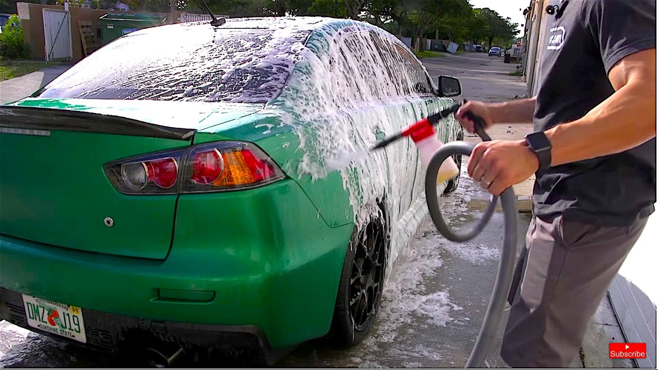 Tap Water Foam Gun Carwash Car Cleaning Foam Cannon Soap Gun Snow