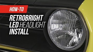 “How To Install Holley RetroBright LED Headlights In A Classic Muscle Car”