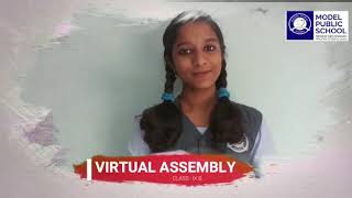 Virtual Assembly by Class IX  B