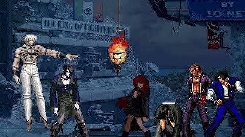 KOF MUGEN !! Iorigami Shadow VS Akiha Yagami ,Iori Yagami CTN2 ,Alphax ,Kyo Clone 11 Lv5