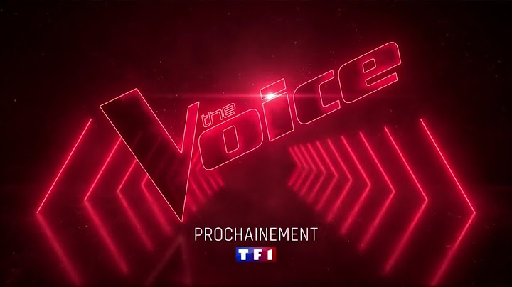 Bande annonce The Voice 2022