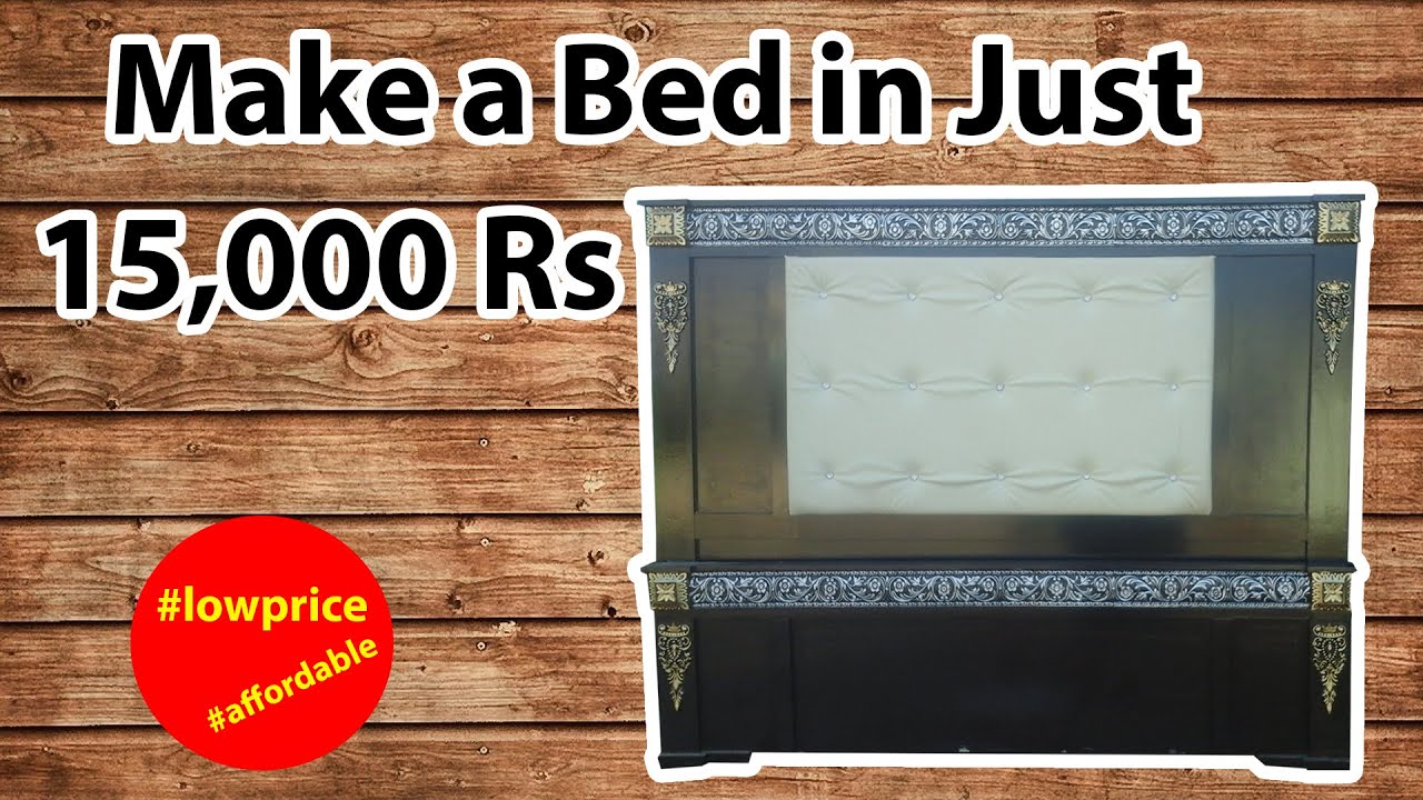 Make a Best Poshish Bed in just 15000 in Pakistan 
