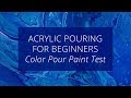 Acrylic Pouring for Beginners : American Crafts Color Pour Paints