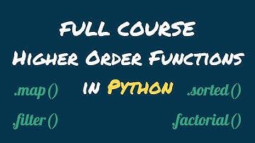 Master Higher Order Functions in Python - Full Course