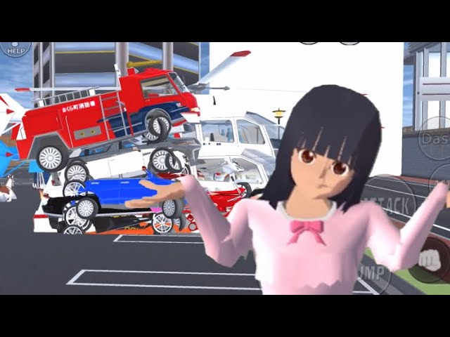 Collect all cars in about 5 minutes! [Sakura School Simulator