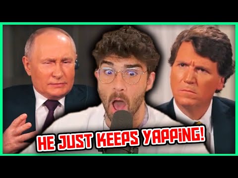 Thumbnail for Tucker's Putin Interview Gets Even WORSE (Part 2) | Hasanabi Reacts
