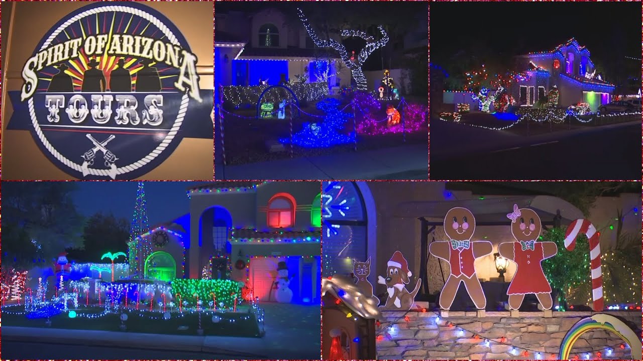 Take a luxury tour of the best holiday lights in the Phoenix area YouTube