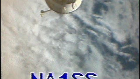 SSTV Video from the International Space Station
