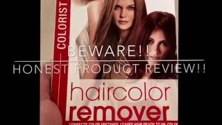 L’ Oreal hair color remover does it work??