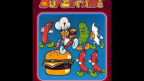 Burger Time Arcade/NES Walkthrough Demo