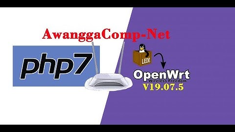 Php7 on Openwrt v19.07.5