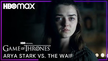 Arya Stark vs. The Waif | Game of Thrones | HBO Max