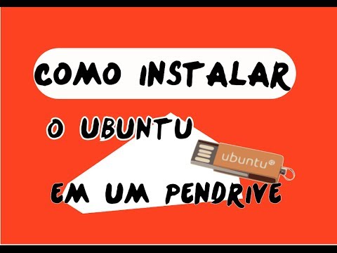 Vídeo: Como Instalar O Ubuntu A Partir De Um Stick USB