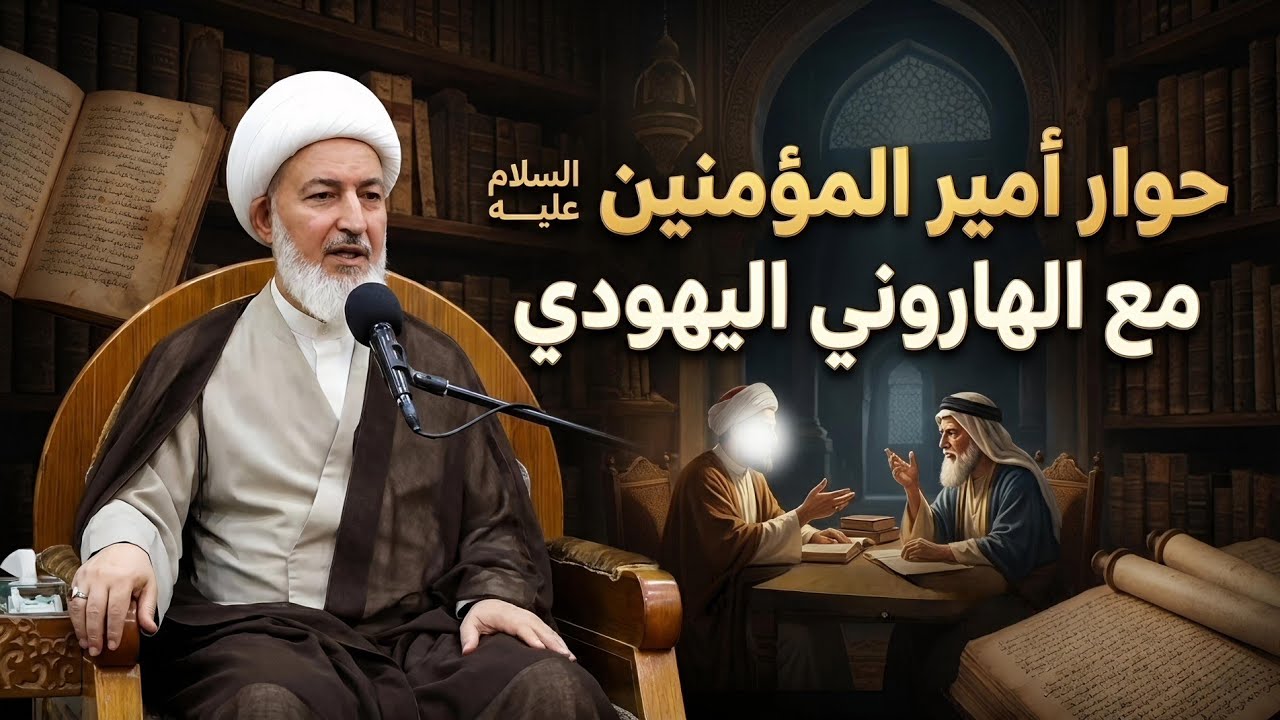 حوار أمير المؤمنين عليه السلام مع الهاروني اليهودي - الشيخ فاضل الصفار