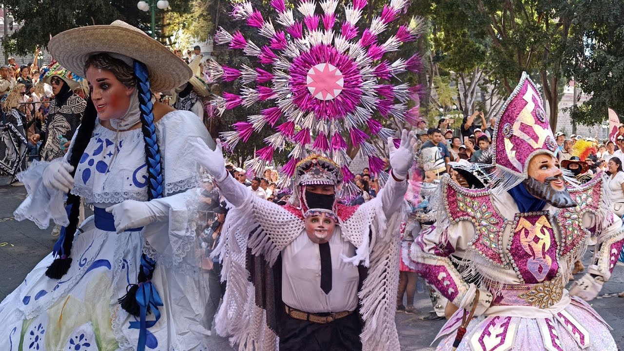 Gran Desfile de Huehues, Centro de Puebla 