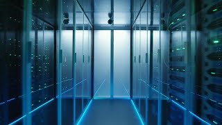 Inside A Server Room Stock Video