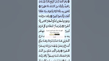 تلاوة خاشعة سورة الفرقان الآية 49 قرآن