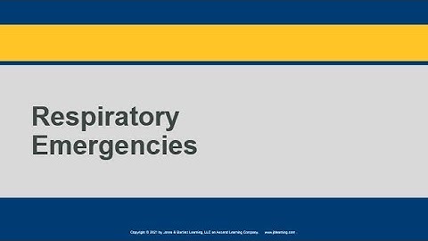 Respiratory Emergencies