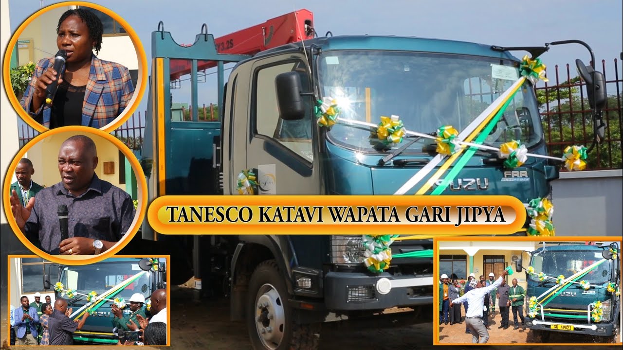 TANESCO KATAVI WAKABIDHIWA GARI KUBWA MPYA TANI 7