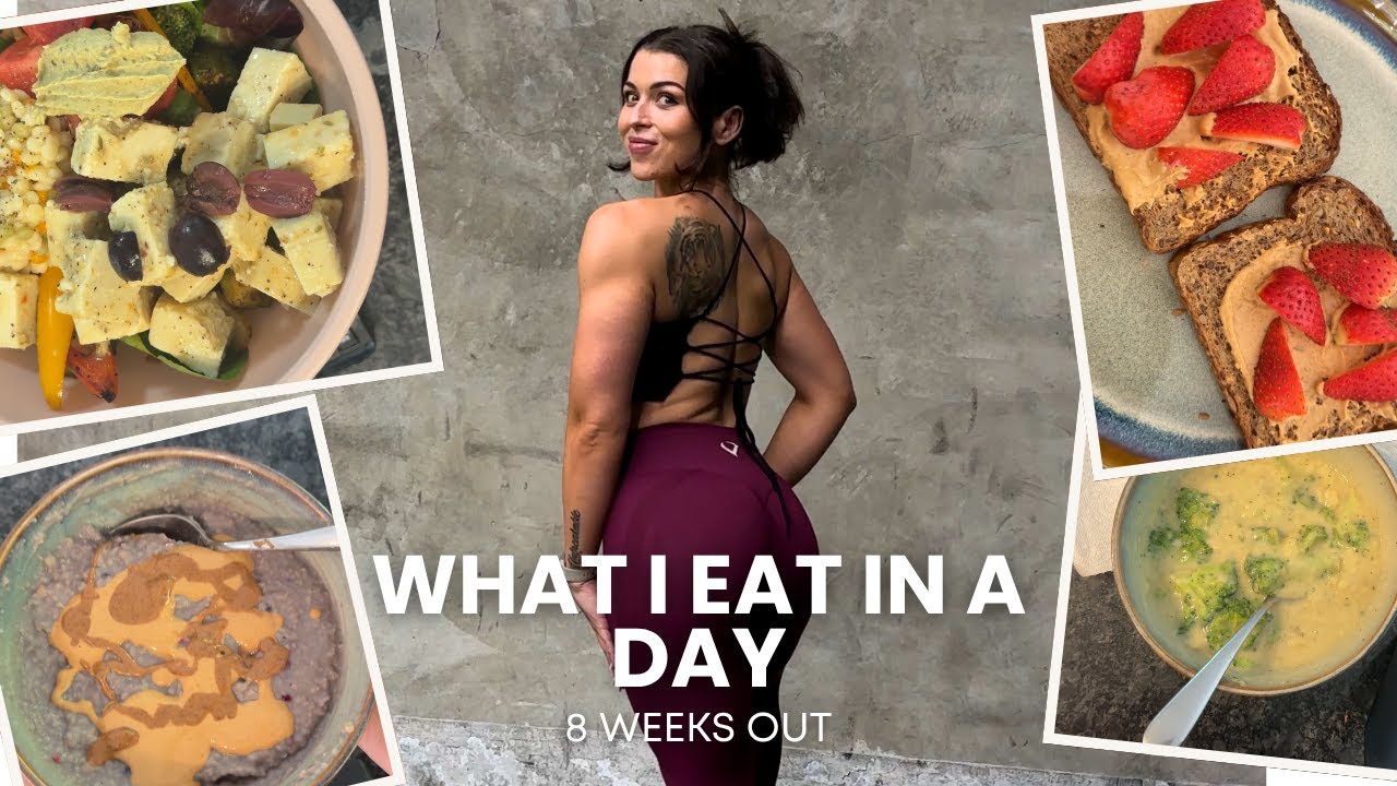 Что я ем за день, будучи веганом-бодибилдером | 8 недель