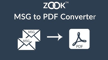 ZOOK MSG to PDF Converter to Batch Convert MSG to PDF Format