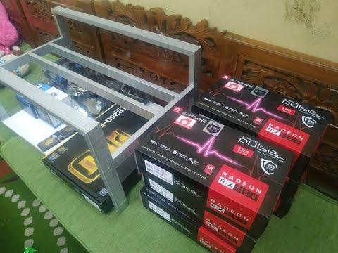 CARA RAKIT DAN SETTING RIG MINING SAPPHIRE RX 580 HASRATE 2020