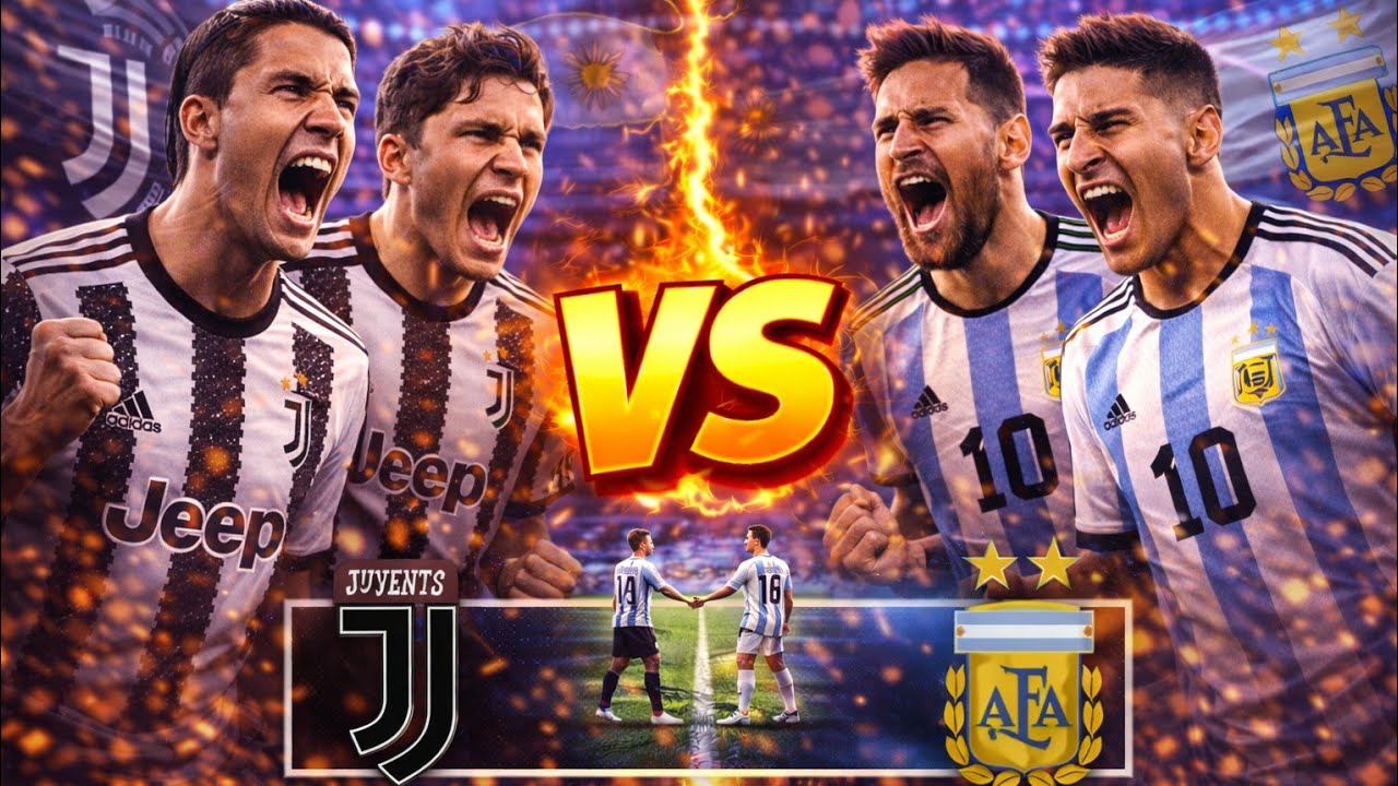 Juventus vs Argentina 2v2 😤🔥 | FC24 w/ @jADELONERBOY