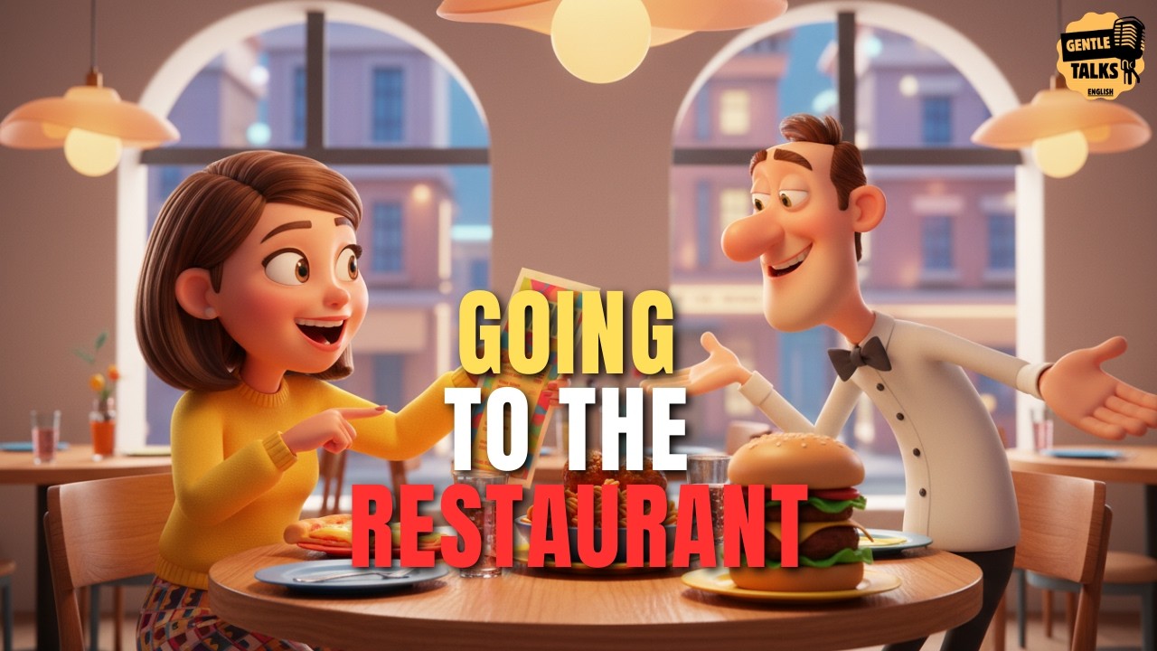 How to Order Food in English | Restaurant Conversation Practice for Beginners