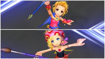 DFFOO JP: Force Ability Showcase [Krile x Relm] Divine Judgment