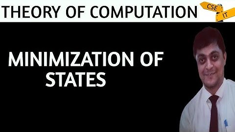minimization of dfa | minimization of finite automata | in hindi | toc lectures | theory of automata