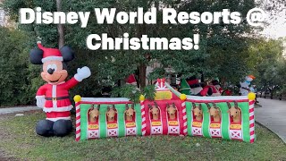 8 Must See Disney World Resorts for Christmas!