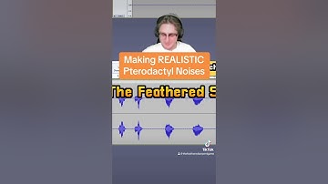 Making realistic pterodactyl noises #indiegame #gamedev #indiedev #gamedevelopment #sounddesign