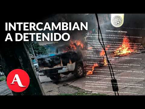 Liberan a tres agentes tras intercambio por detenido en Totolapan