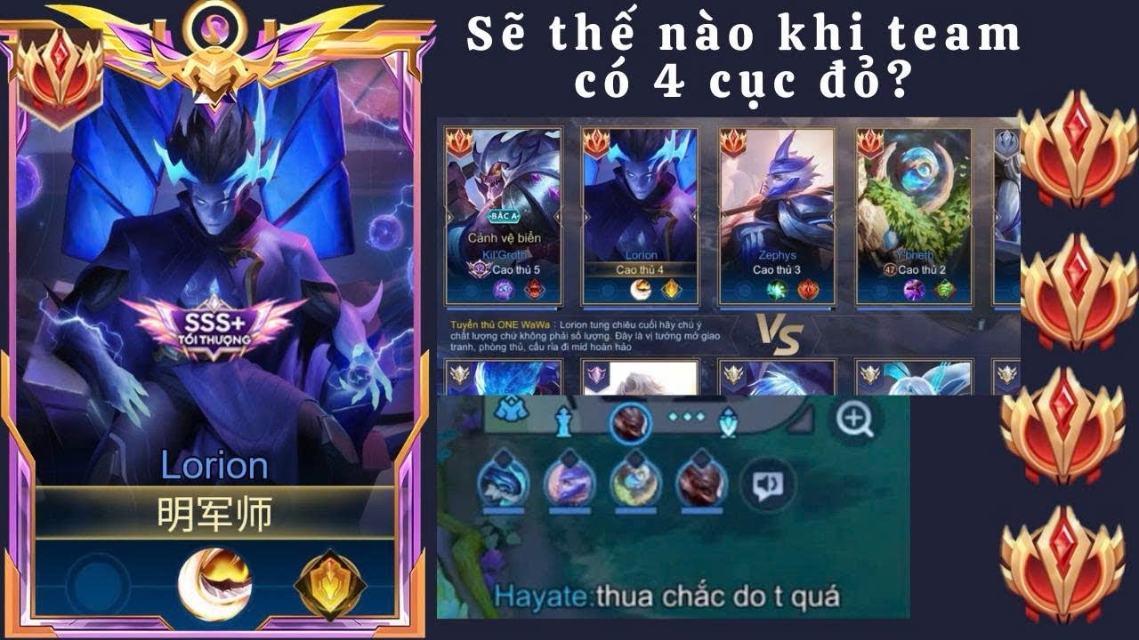 Lorion #25: Sẽ thế nào khi team ghép có 4 thanh niên cục đỏ?
