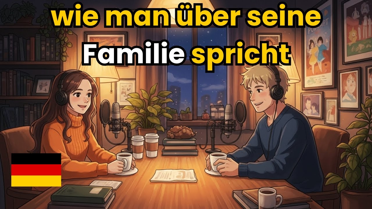 How to talk about Family | Easy German Conversation Practice