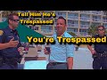 Cops Soliciting A Trespass On A Public Beach After Telling Him It Was Public