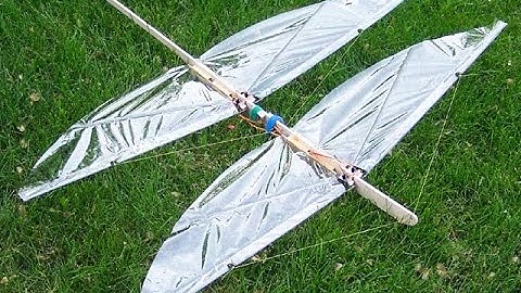 Mini Servo-Powered Ornithopters