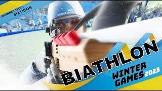 Winter Games 2023 Biathlon screenshot 1