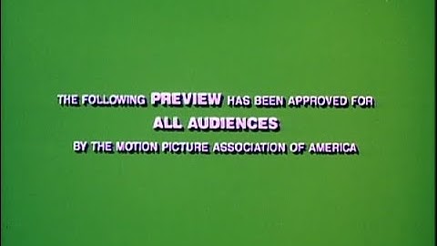 MPAA Trailer Band/Universal Pictures (75th Anniversary, 1991)