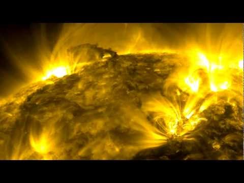 Sunshine: Surface Of The Sun - Adagio in D Minor - John Murphy - [Real Sun Video Footage] -Version 2
