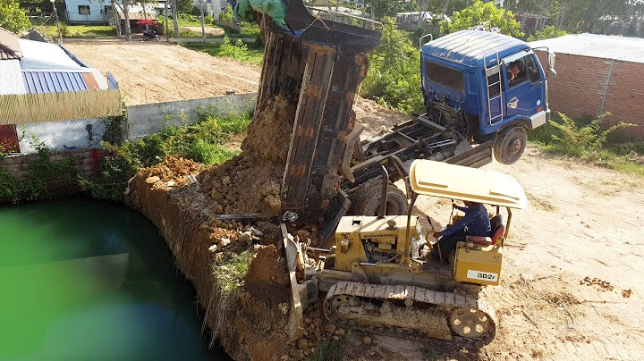 How to Bulldozer Power Start Project and recovery Dump Truck
