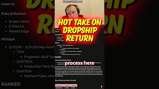 Zachmazer Hot-Take on dropship return in Apex Legends #apexlegends #shorts