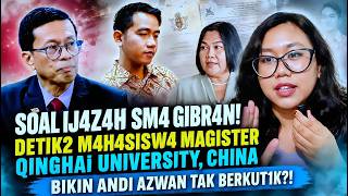 NG0T0T GIBR4N LULUS SM4, MAH4SISW4 S2 KEBIJAKAN PUBLIK QINGHAI UNIVERSITY, CHINA SK4KM4T ANDI AZWAN?