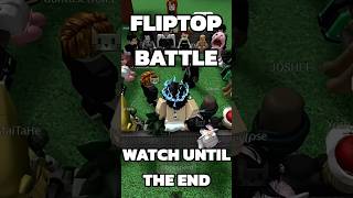 FLIPTOP BATTLE CHALLENGE 🤙 WATCH UNTIL THE END #robloxshorts #shorts