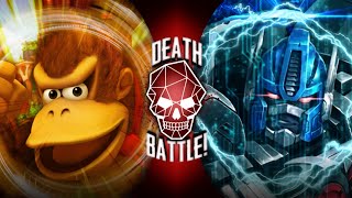 Donkey Kong Vs Optimus Primal Nintendo Vs Transformers Death Battle Fan Trailer